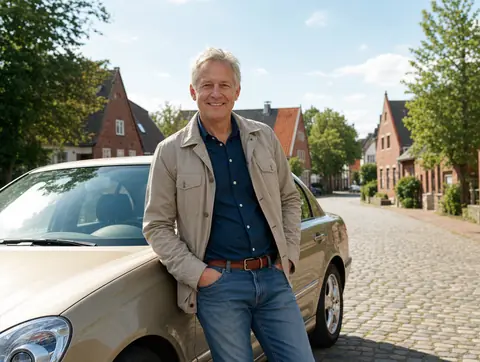 Verkäufer aus Pulheim mit dem verkauften Fahrzeug